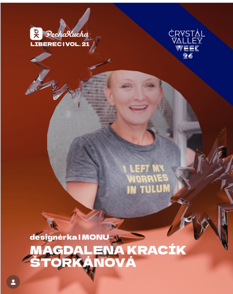PECHA KUCHA NIGHT v Liberci - Vratislavice nad Nisou 25. 8. 2026 od 19 hodin
www.instagram.com/pechakucha_night_liberec/p/DcBF_iFMnuB/